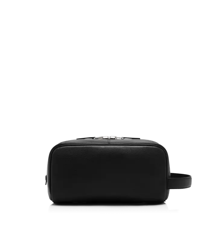 SUPPLE GRAIN LEATHER CLASSIC VANITY CASE BLACK online